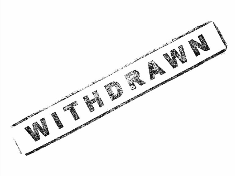 Accreditation Withdrawn
